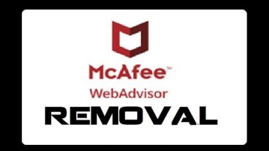 Remove McAfee webadvisor