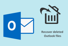 recover deleted outlook pst file