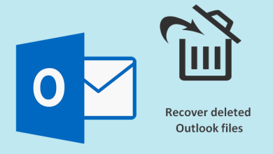 recover deleted outlook pst file