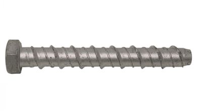 Concrete-Masonry Fixings & Bolts in hardware shop
